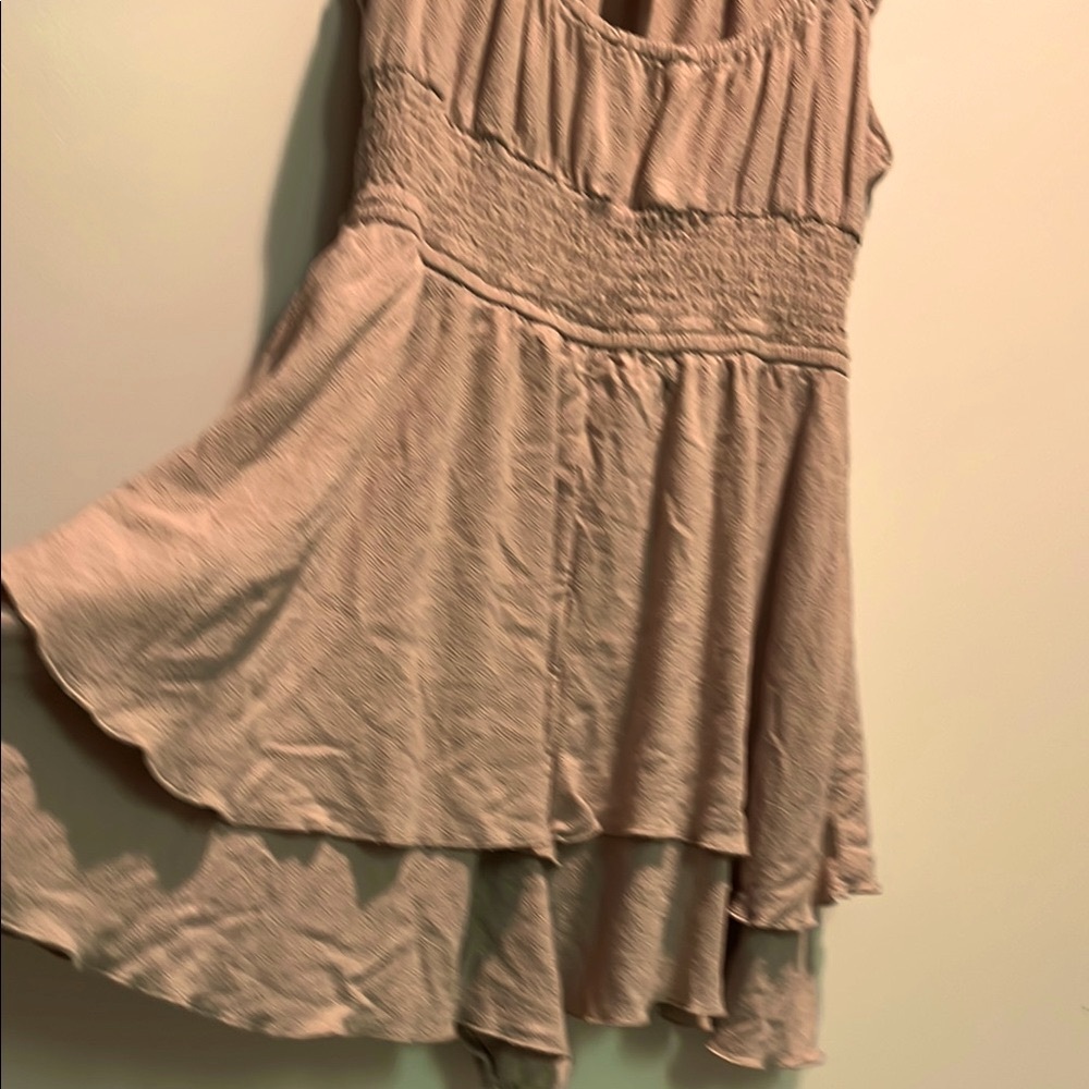 Altar'd State Taupe Mini Romper Size Small - Picture 3 of 6
